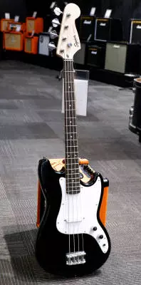 Squier - Sonic Bronco Bass, Laurel Fingerboard - Black 2